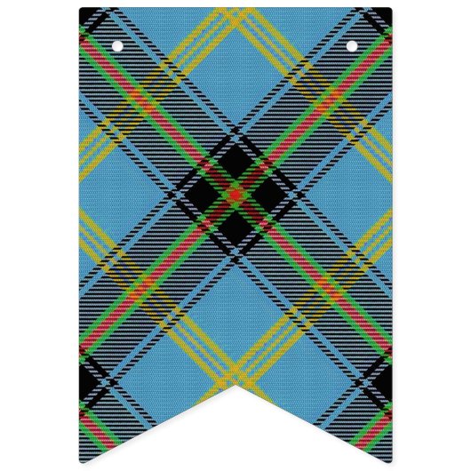 Scottish Clan Bell Tartan Vlaggetjes (Eerste vlag)