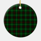 Scottish Clan Beveridge Tartan en Crest Keramisch Ornament (Achterkant)