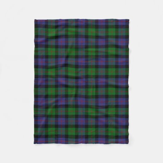 Scottish Clan Blair Tartan Pset Fleece Deken (Voorkant)