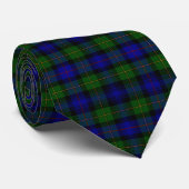 Scottish Clan Bonner Tartan Pset Stropdas (Opgerold)
