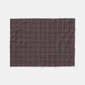 Scottish Clan Borthwick Classic Tartan Fleece Deken (Voorkant (Horizontaal))