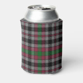 Scottish Clan Borthwick Tartan Pset Blikjeskoeler (Blikje Achterkant)
