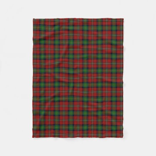 Scottish Clan Boyd Classic Tartan Fleece Deken (Voorkant)