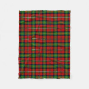 Scottish Clan Boyd Tartan Pset Fleece Deken