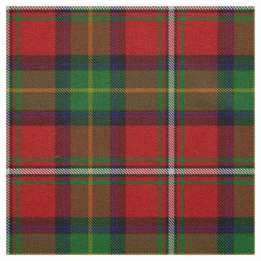 Scottish Clan Boyd Tartan Pset Stof (Swatch)