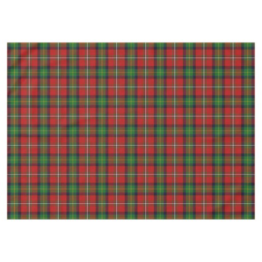 Scottish Clan Boyd Tartan Pset Tafelkleed (Voorkant (Horizontaal))