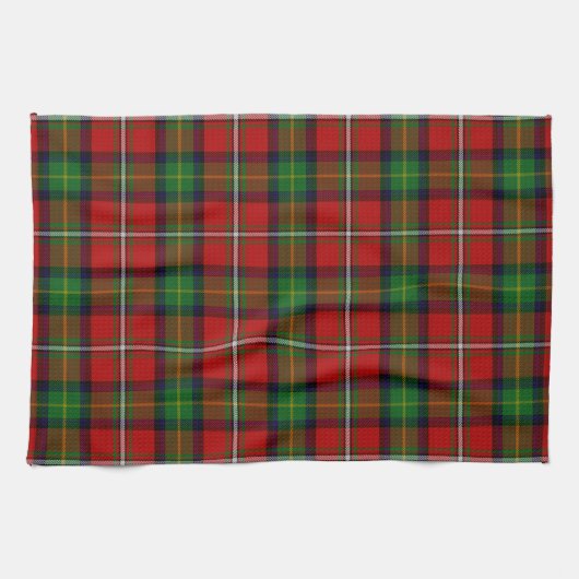 Scottish Clan Boyd Tartan Pset Theedoek (Horizontaal)