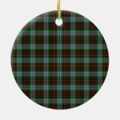 Scottish Clan Brodie Tartan en Crest Keramisch Ornament (Achterkant)