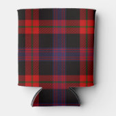 Scottish Clan Brown Tartan Pset Blikjeskoeler (Voorkant)
