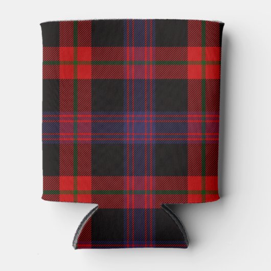 Scottish Clan Brown Tartan Pset Blikjeskoeler (Voorkant)