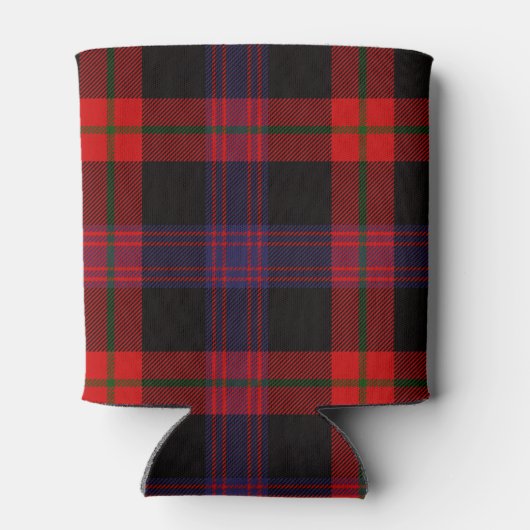 Scottish Clan Brown Tartan Pset Blikjeskoeler (Achterkant)