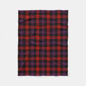 Scottish Clan Brown Tartan Pset Fleece Deken (Voorkant)