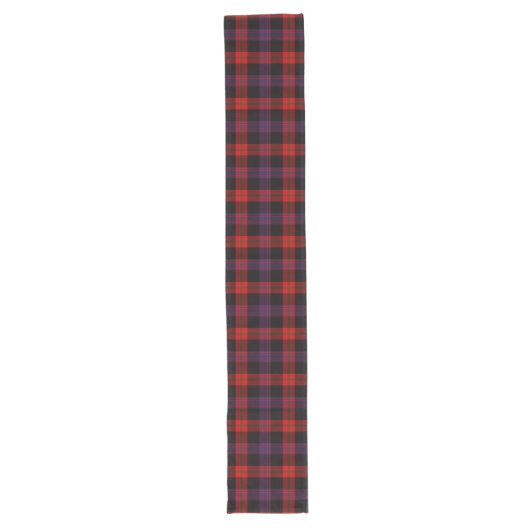 Scottish Clan Brown Tartan Pset Lange Tafelloper (Voorkant)