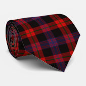 Scottish Clan Brown Tartan Pset Stropdas (Opgerold)