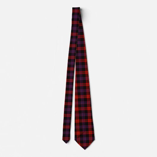 Scottish Clan Brown Tartan Pset Stropdas (Achterkant)