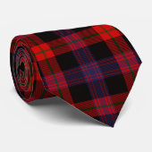 Scottish Clan Brown Tartan Pset Stropdas (Opgerold)
