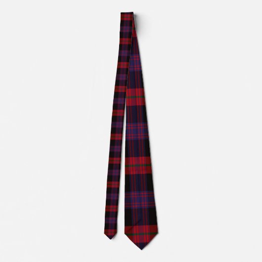 Scottish Clan Brown Tartan Pset Stropdas (Achterkant)