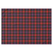Scottish Clan Brown Tartan Pset Tafelkleed (Voorkant (Horizontaal))