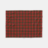 Scottish Clan Bruce Classic Tartan Fleece Deken (Voorkant (Horizontaal))