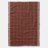 Scottish Clan Bruce Tartan Deken (Voorkant Verticaal)