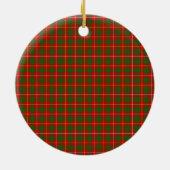 Scottish Clan Bruce Tartan en Crest Keramisch Ornament (Achterkant)