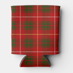 Scottish Clan Bruce Tartan Pset Blikjeskoeler