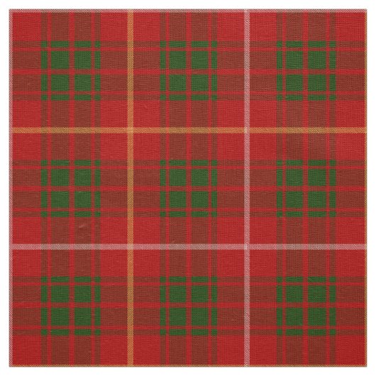 Scottish Clan Bruce Tartan Pset Stof (Swatch)
