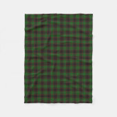 Scottish Clan Buchan Classic Tartan Fleece Deken (Voorkant)