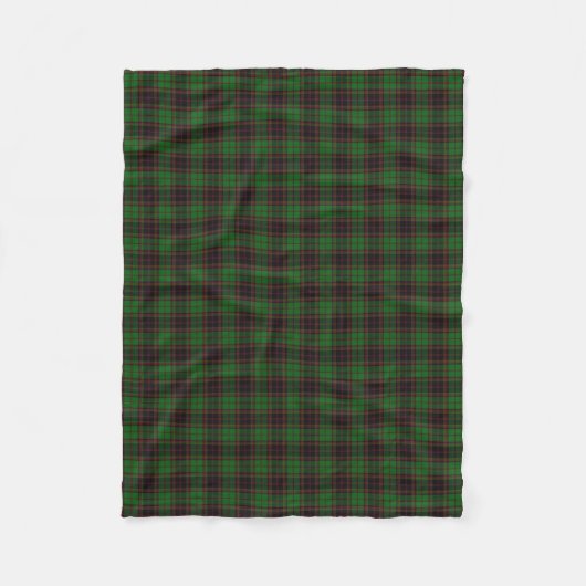 Scottish Clan Buchan Classic Tartan Fleece Deken (Voorkant)
