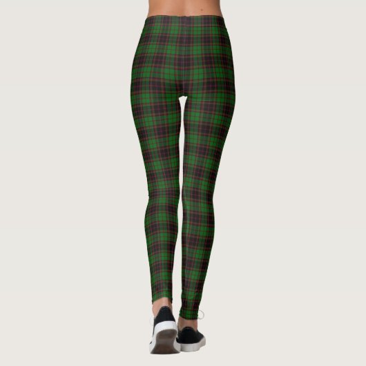 Scottish Clan Buchan Tartan Leggings (Achterkant)