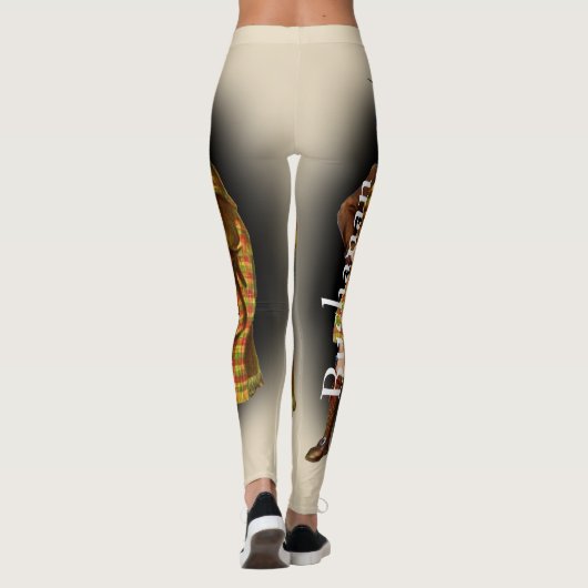 Scottish Clan Buchanan door R.R. McIan Leggings (Achterkant)
