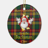 Scottish Clan Buchanan kerstornament Keramisch Ornament (Links)