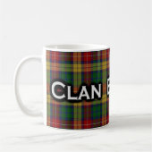 Scottish Clan Buchanan Tartan Koffiemok (Links)