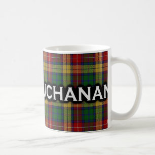 Scottish Clan Buchanan Tartan Koffiemok