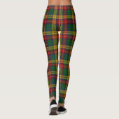 Scottish Clan Buchanan Tartan Leggings (Achterkant)