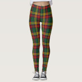 Scottish Clan Buchanan Tartan Leggings (Voorkant)