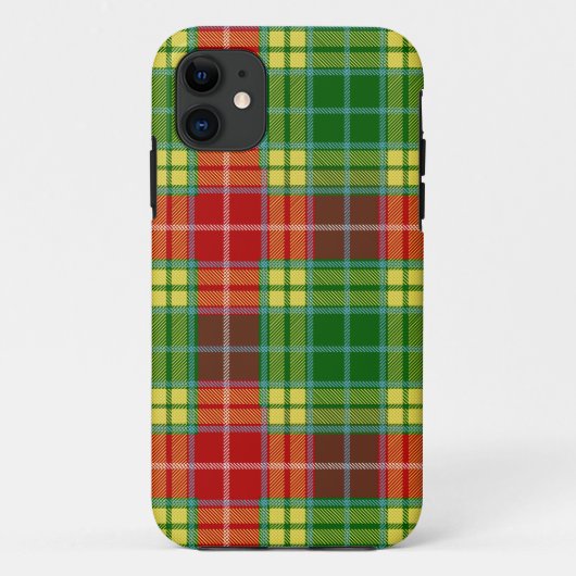 Scottish Clan Buchanan Tartan Pset Case-Mate iPhone Case (Achterkant)