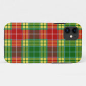 Scottish Clan Buchanan Tartan Pset Case-Mate iPhone Case (Achterkant (horizontaal))