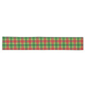 Scottish Clan Buchanan Tartan Pset Lange Tafelloper (Horizontaal)