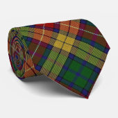 Scottish Clan Buchanan Tartan Stropdas (Opgerold)