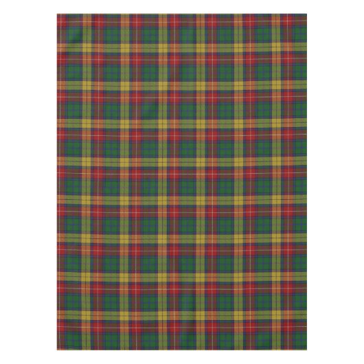 Scottish Clan Buchanan Tartan Tafelkleed (Voorkant)