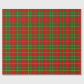 Scottish Clan Burnett Tartan Pset Cadeaupapier (Vlak)