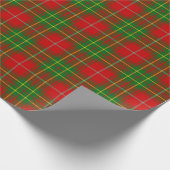 Scottish Clan Burnett Tartan Pset Cadeaupapier (Hoek)