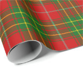 Scottish Clan Burnett Tartan Pset Cadeaupapier (Rol Hoek)
