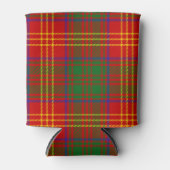 Scottish Clan Burns Tartan Pset Blikjeskoeler (Voorkant)