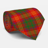 Scottish Clan Burns Tartan Pset Stropdas (Opgerold)