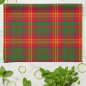 Scottish Clan Burns Tartan Pset Theedoek (Gevouwen)