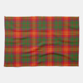 Scottish Clan Burns Tartan Pset Theedoek (Horizontaal)