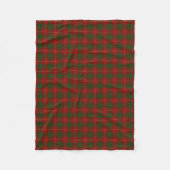 Scottish Clan Cameron Classic Tartan Fleece Deken (Voorkant)