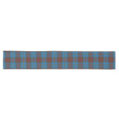 Scottish Clan Cameron Hunting Tartan Pset Lange Tafelloper (Horizontaal)
